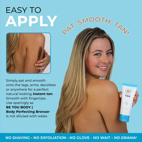 HBY BE YOU BODY BRONZER buildable glow for all skin tones