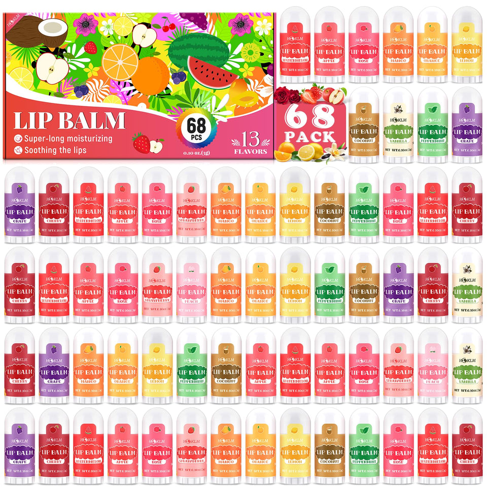 HCKLM mini lip balm apple flavor for daily moisture and gentle lip care.