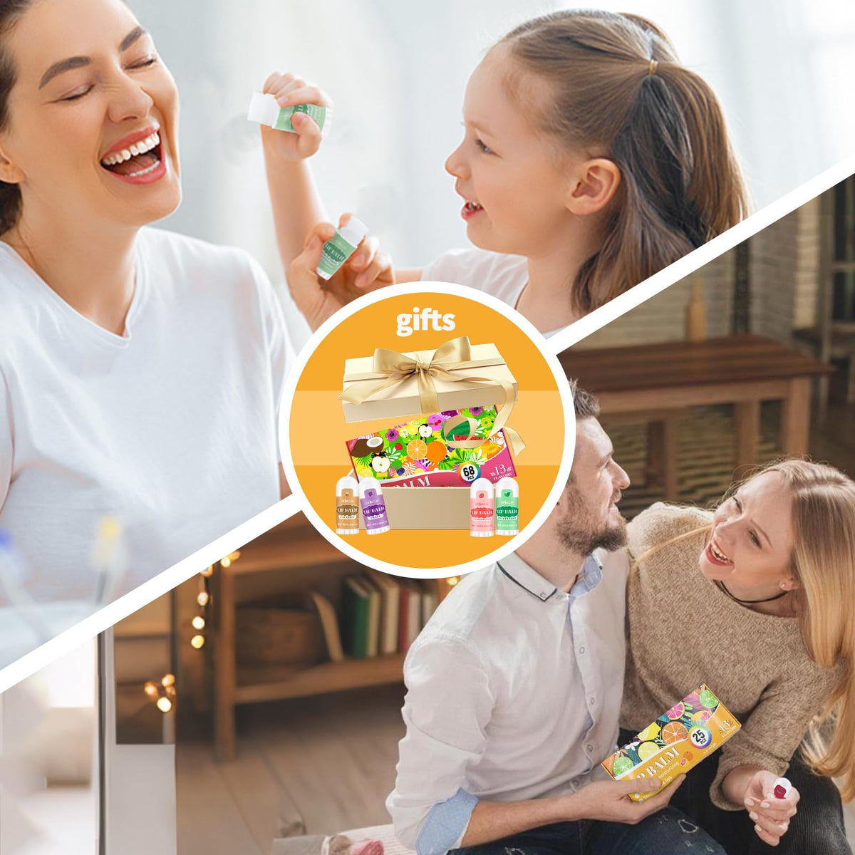 HCKLM mini lip balm coconut flavor portable for on-the-go.
