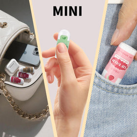HCKLM mini lip balm strawberry flavor ideal as a gift.