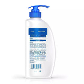 Head & Shoulders bottle with creamy lather close-up indicating gentle cleanse