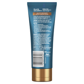 Head and Shoulders Royal Oils scalp massage during exfoliation.