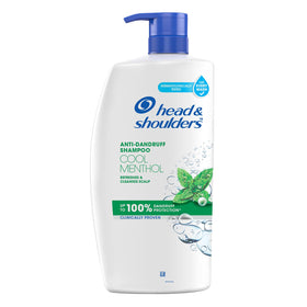 Head & Shoulders anti-dandruff shampoo bottle with cool menthol for refreshed scalp