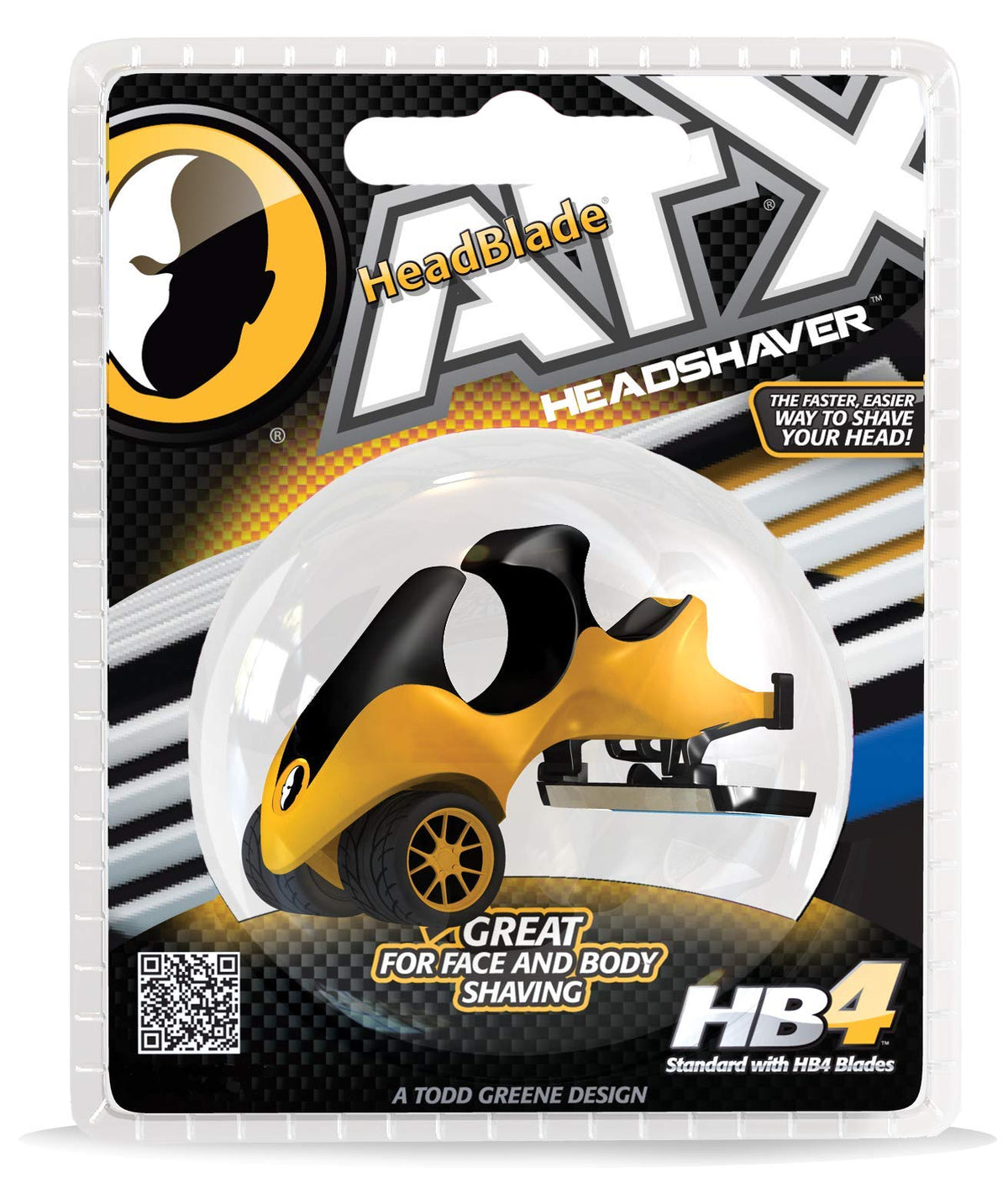 HeadBlade ATX non-slip rubber ring improves control.