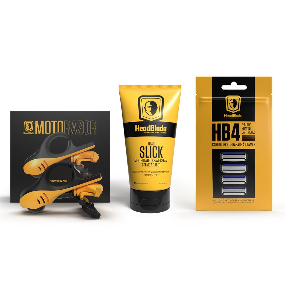 HB4 refill kit close-up highlighting easy blade swaps.