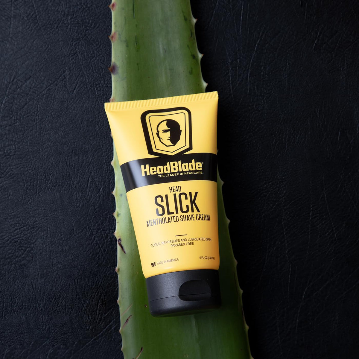 HeadBlade HeadSlick 5 oz bottle offers convenient daily use