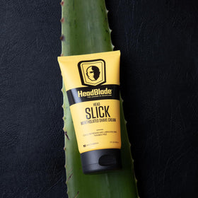 HeadBlade HeadSlick 5 oz bottle offers convenient daily use