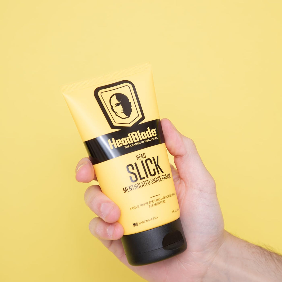 HeadBlade HeadSlick menthol cooling to soothe and refresh the skin