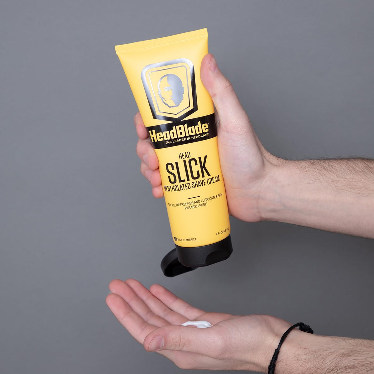 HeadBlade HeadSlick no-perfumes-dyes keeps the routine simple and clean.