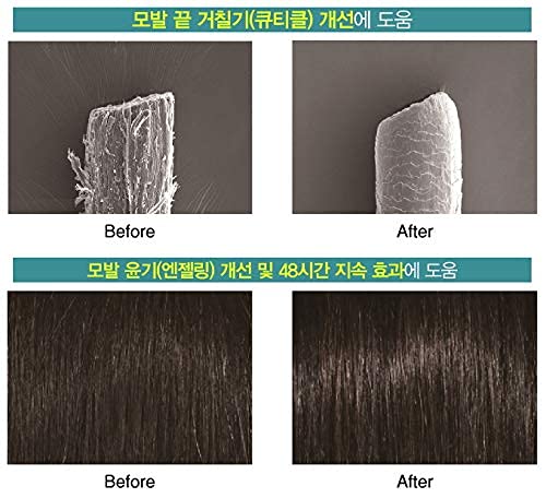 HeadSpa7 hair close-up reveals natural shine and softness.