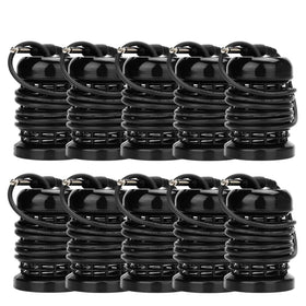 Healcity ionic foot bath array front view with rust-proof stainless steel coils.