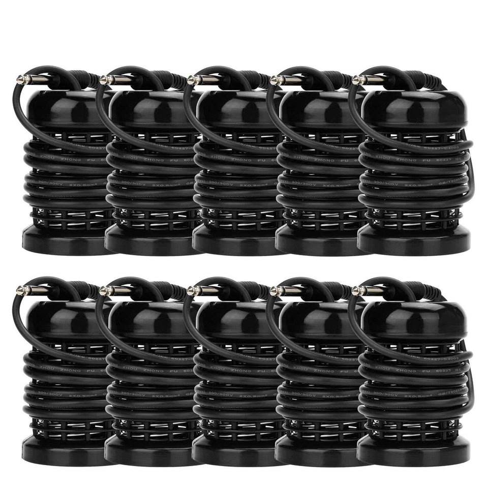 Healcity ionic foot bath array front view with rust-proof stainless steel coils.