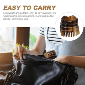 Healifty bull horn scalp massager in shower for convenient use