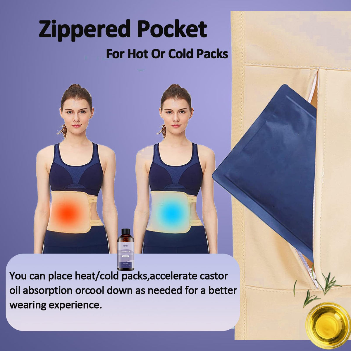 Three-layer waterproof wrap prevents leaks during every session.