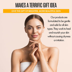 Healov turmeric skincare routine image—step-by-step daily glow.