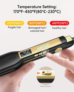 HealSmart dual voltage design enables worldwide styling on travels