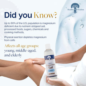 Health and Wisdom Gel provides targeted relief for muscles and joints after workouts.