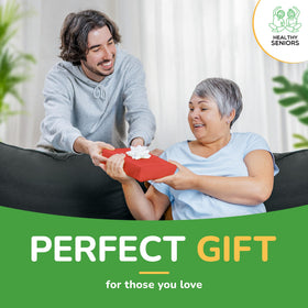 Healthy Seniors senior-friendly gift box set encourages independence for elderly loved ones.