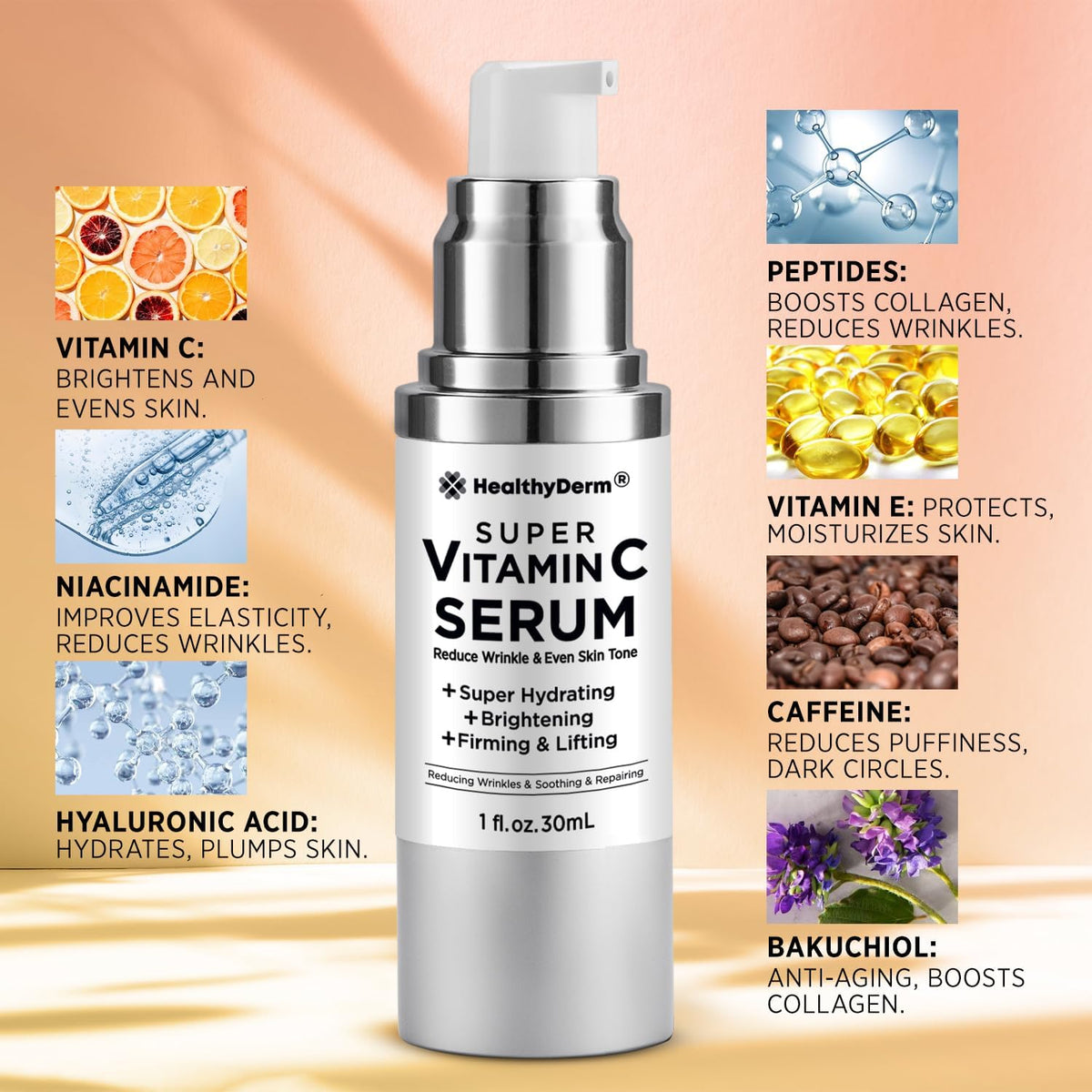 HealthyDerm pack-shot highlighting value pack for mature skin care