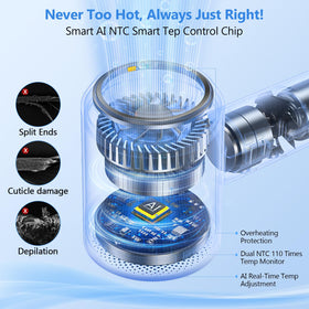 HEARBOBO LED temperature control ring lets you set heat precisely.