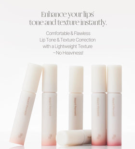 Heart Percent Dote On Mood lip base neutral base creates clean canvas.