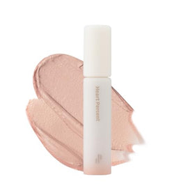Heart Percent Dote On Mood All Cover Lip Base Vanilla Beige bottle swatch for smooth, even lips.