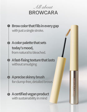 Milk Tea Brown shade brightens brows with natural warmth.