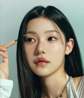 Heart Percent Dote On Mood Browcara waterproof formula keeps brows defined all day.