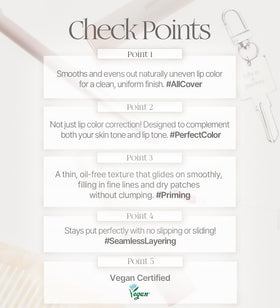 Heart Percent Dote On Mood Lip Primer Base tone-evening to balance color