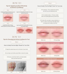 Heart Percent Glowy Tint pairing highlights enhanced shine with an even finish.