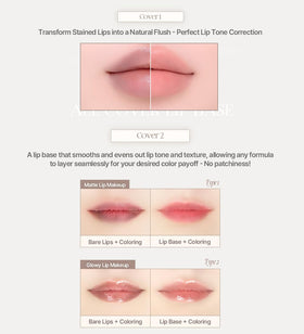 Heart Percent Nudy Pink on lips shows natural pink-beige match for cool undertones.
