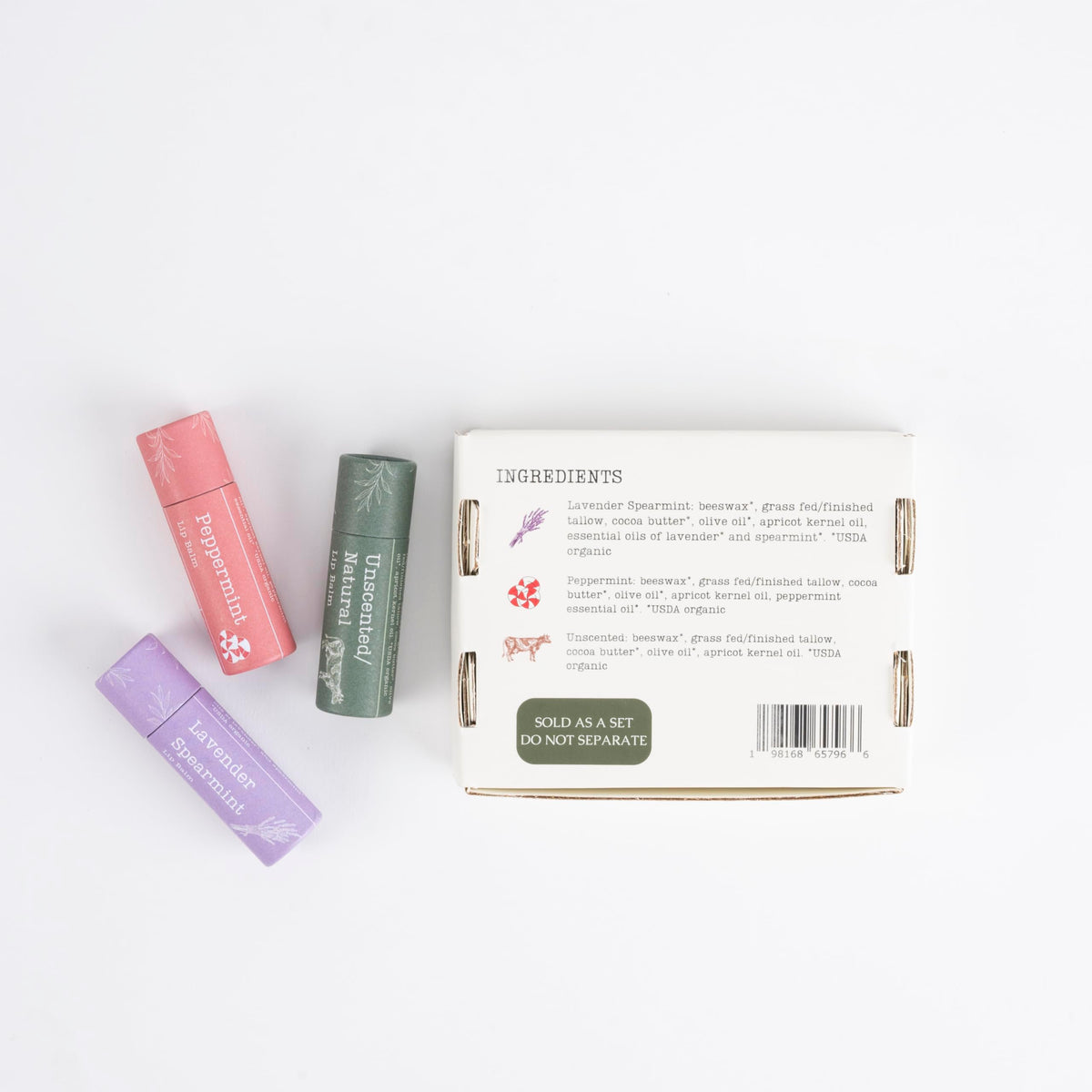 Hearth and Homestead lip balm application on lips demonstrates quick comfort.