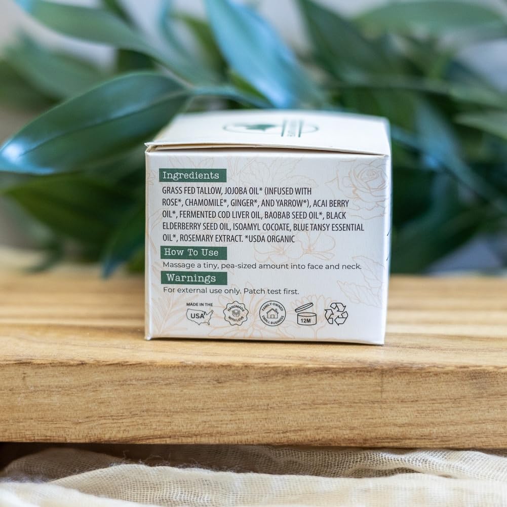 Hearth and Homestead nourished glow: smooth texture and natural radiance for daily hydration.