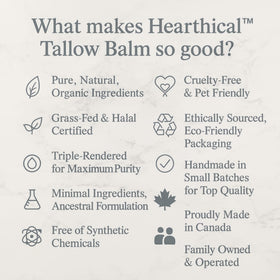 Hearthical versatile use on face and body for dry or sensitive skin