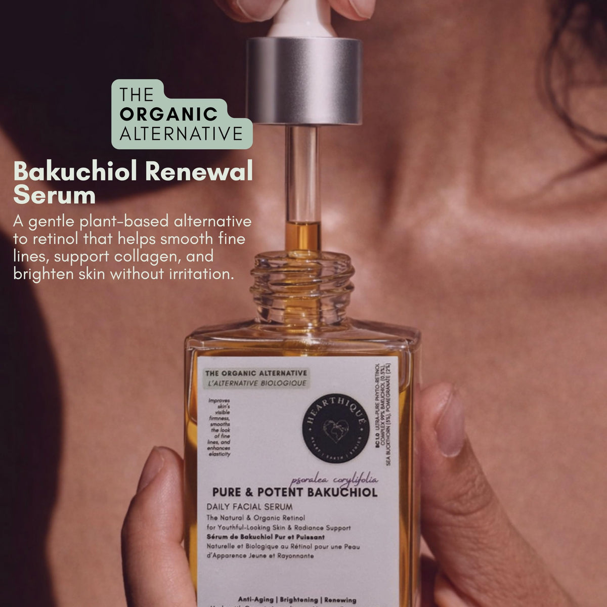 Hearthical Sea Buckthorn Oil Blend delivers antioxidant nutrients to nourish the skin.