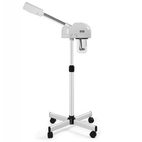 HeavenBird steamer suitable for home or salon use with adjustable height
