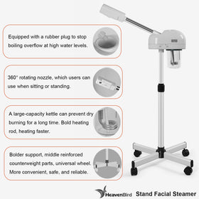 HeavenBird 360-degree nozzle enables versatile treatment angles