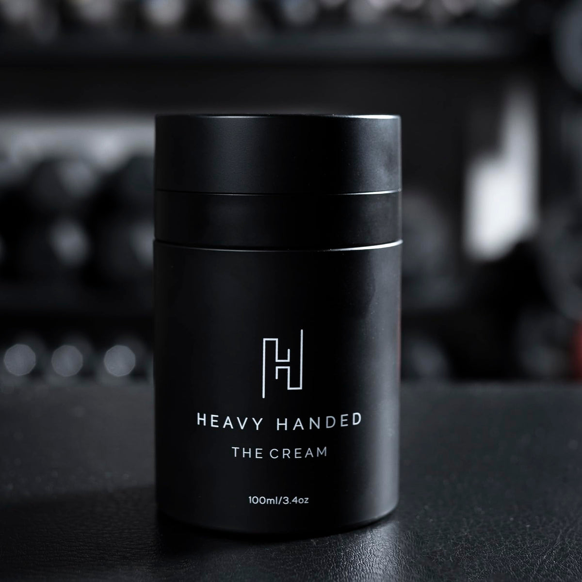 Heavy Handed The Cream hand-application-rub shows quick, non-greasy relief.
