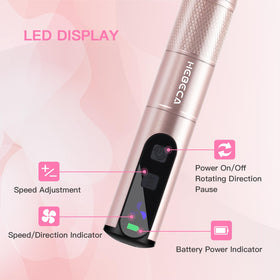 HEBECA ergonomic pen-handle design for comfortable extended use.