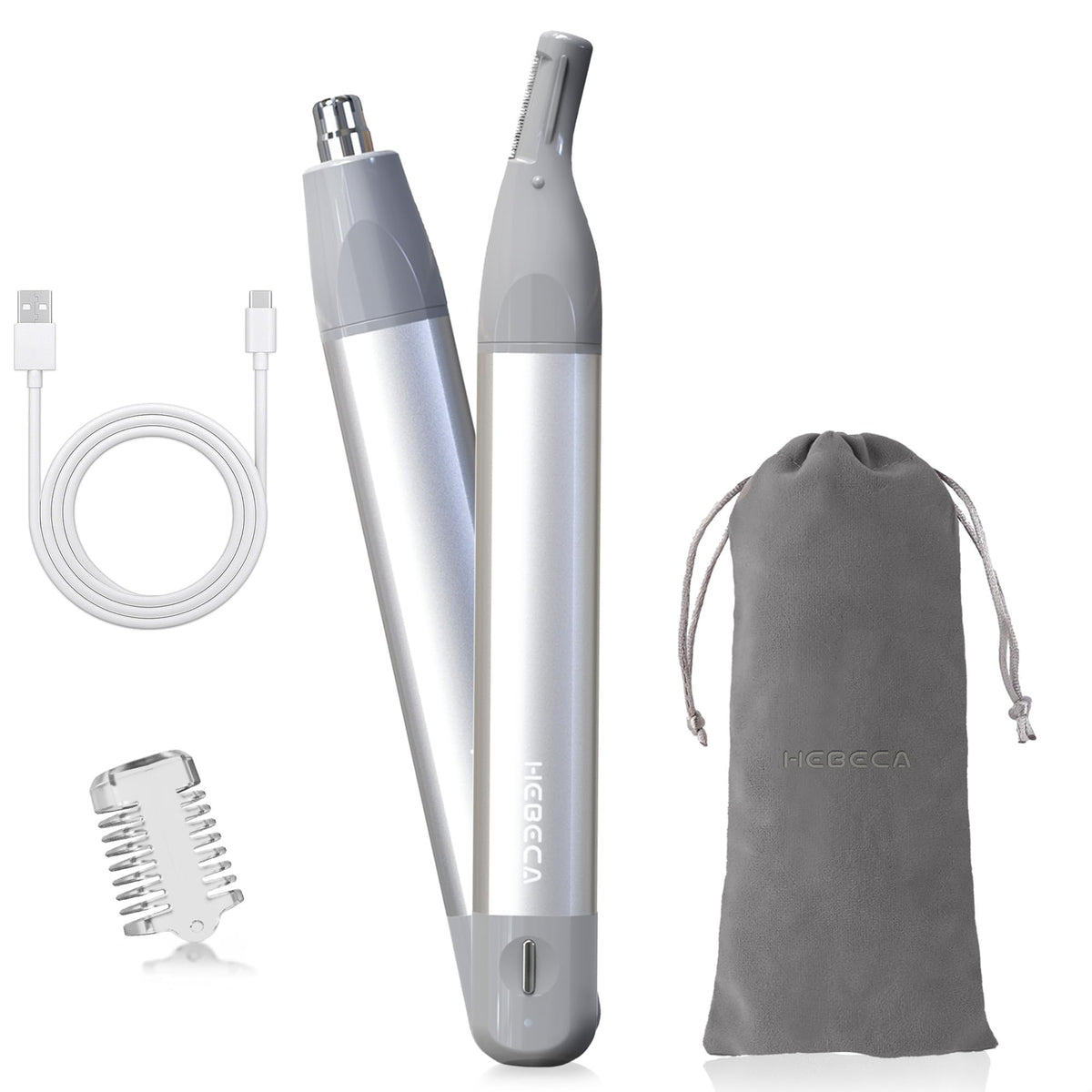 HEBECA nose trimmer arrives in gift-ready packaging.