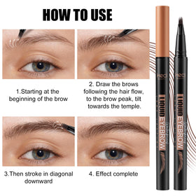 Beginner-friendly brow pen for easy fluffy brows