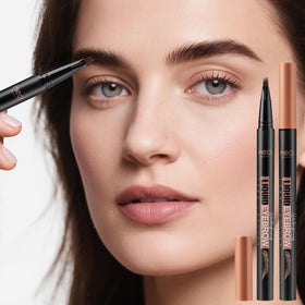 Long-wear HECI Beauty brow pen resists sweat and rain