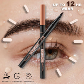 HECI BEAUTY smooth-flowing ink ensures even color with strokes.