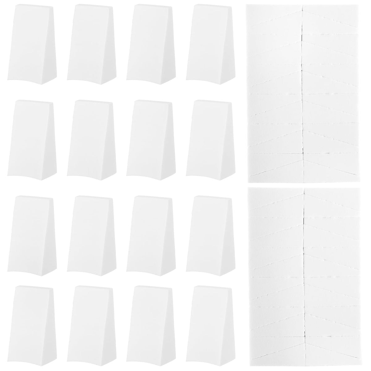 Hedume 192-count cosmetic wedges bulk pack for flawless foundation blending.