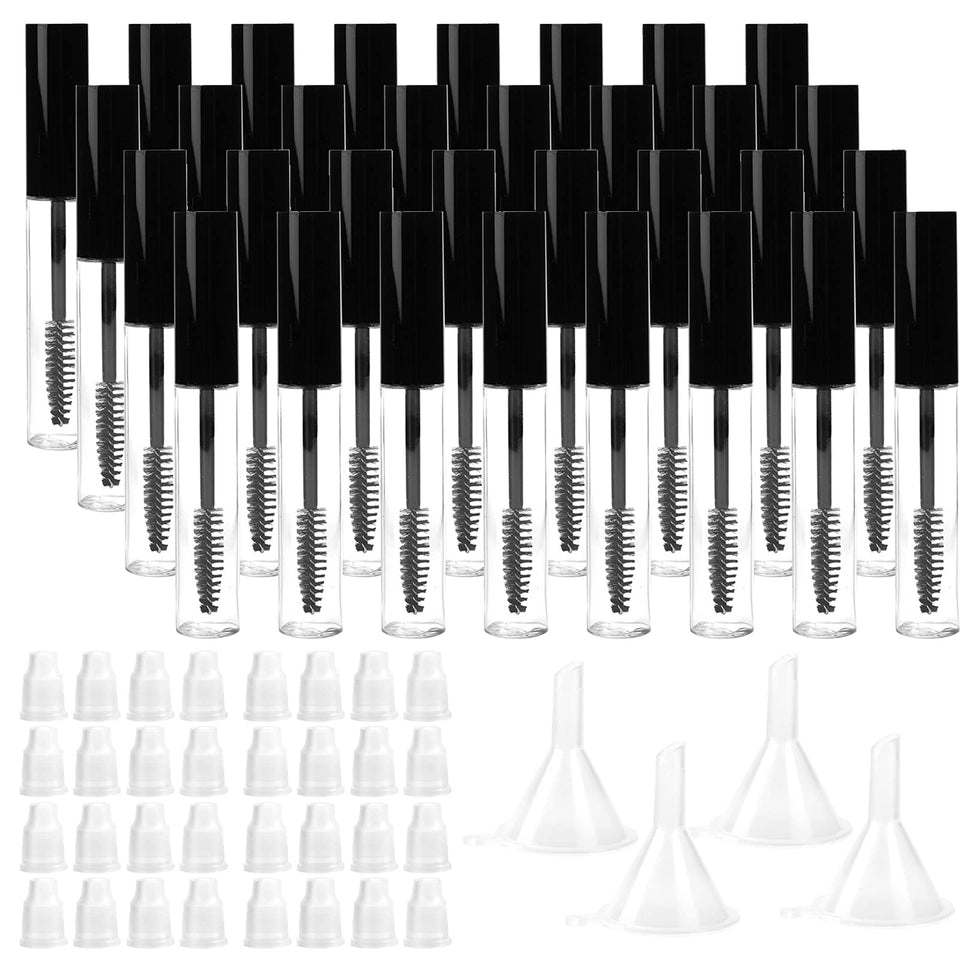 Hedume 32-pack empty mascara tubes with wand for DIY cosmetics