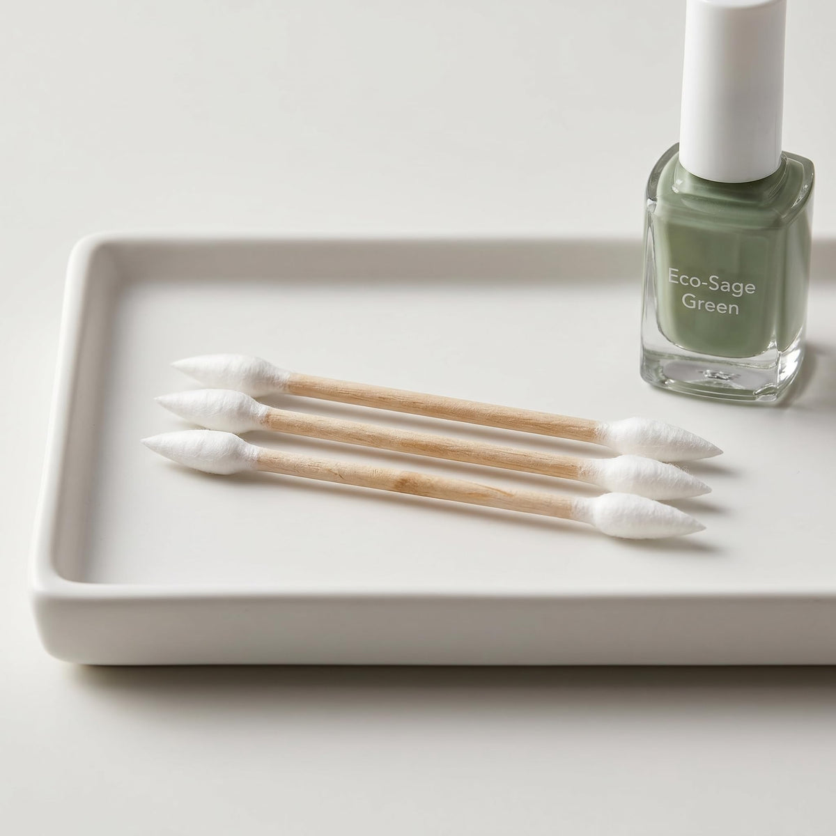 Hedume swabs cleaning collectibles and small decorations with care