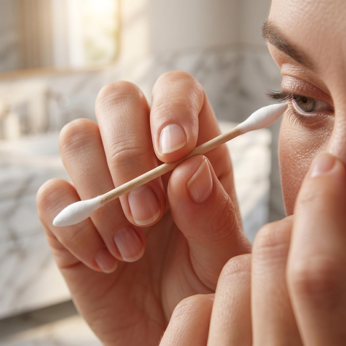 Hedume swabs used for household cleaning in tight corners