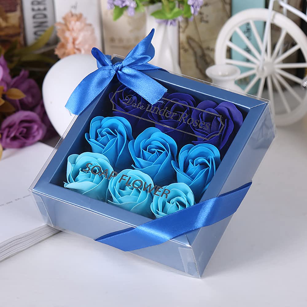 Hedume multicolor rose soap petals with inviting rose-lather