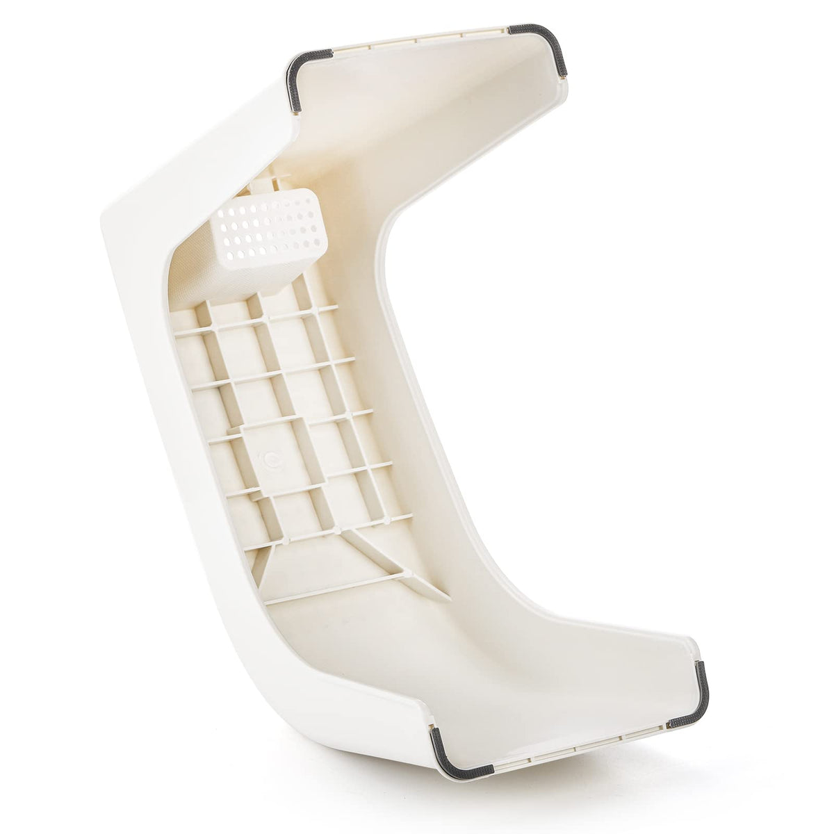 Hedume foot rest bath stool with non-slip grip for safe shaving