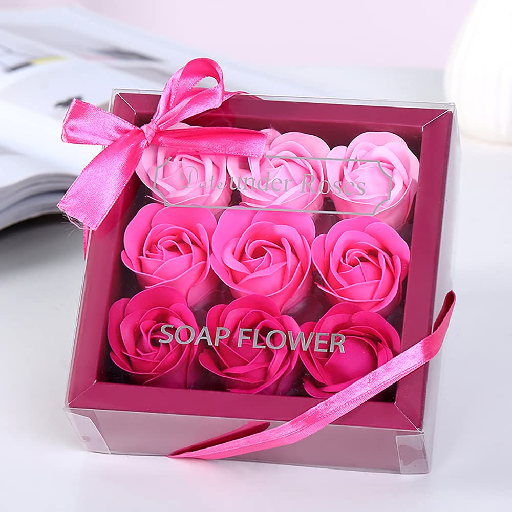 Hedume rose soap petals foam detail highlights creamy texture